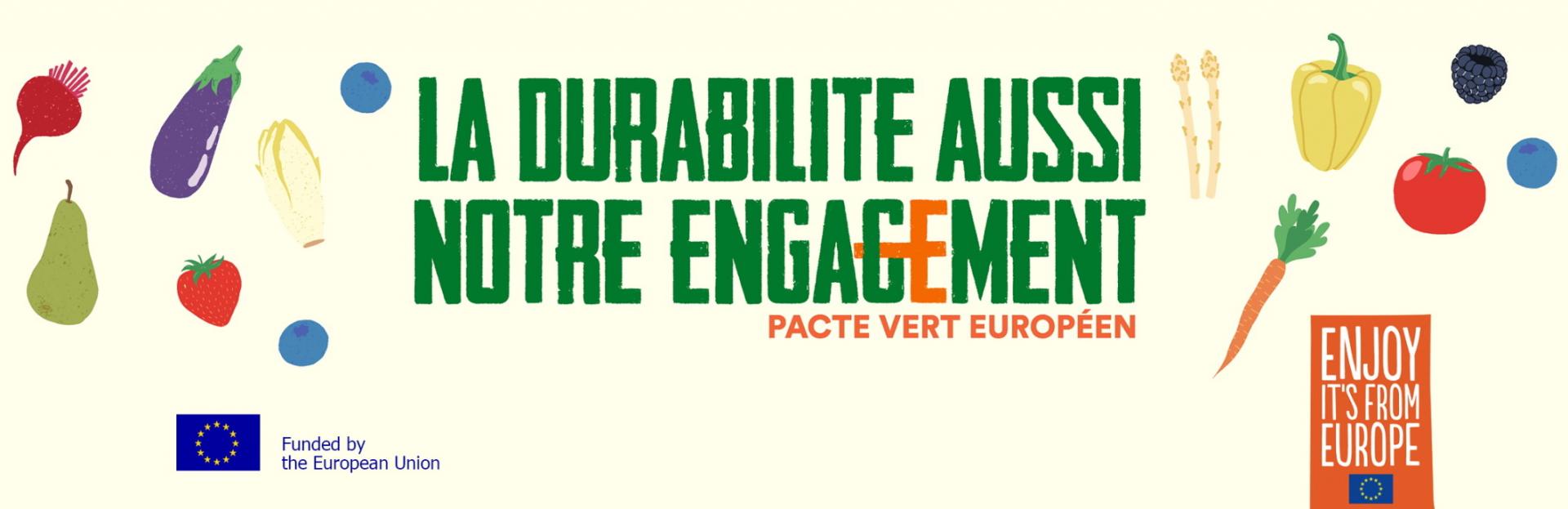 La durabilité aussi notre engagement La durabilité aussi notre engagement