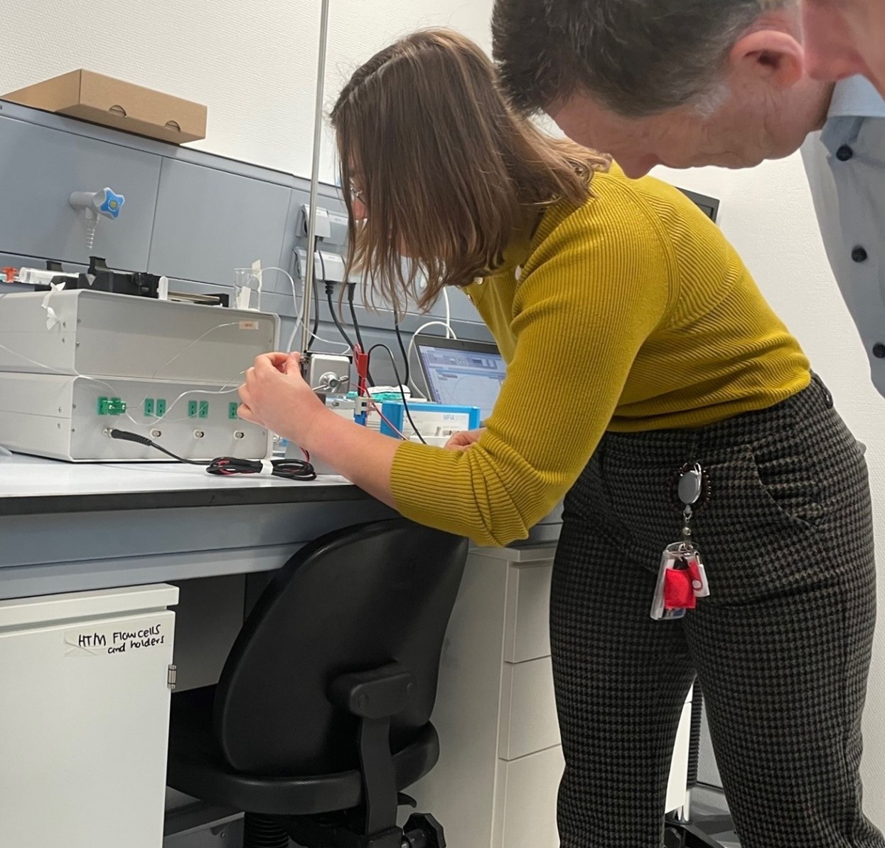 An der Universität Maastricht werden im Rahmen des Energlik-Projektes Sensoren zur Messung des Sporendrucks entwickelt.